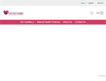 Tablet Screenshot of lexiscandles.com